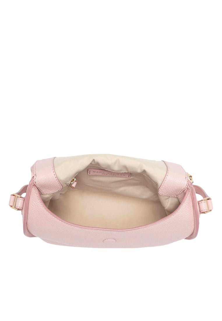 The Groove Leather Mini Messenger Peach Whip