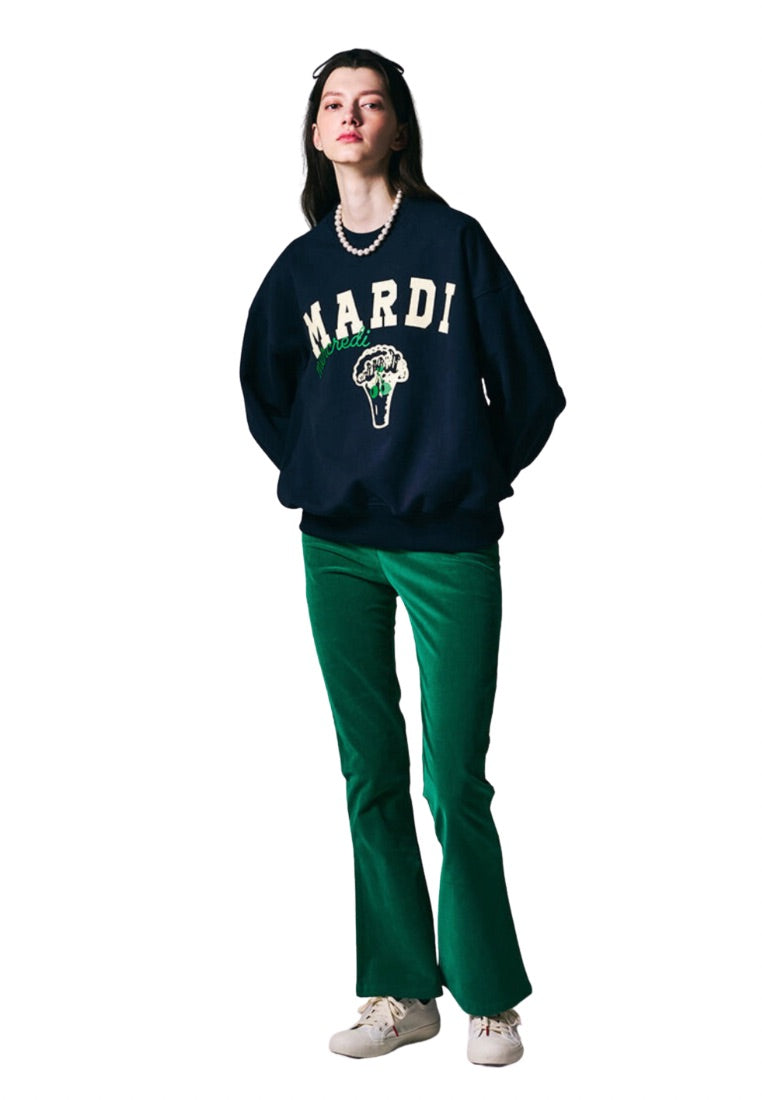 Sweatshirt Broccoli Navy