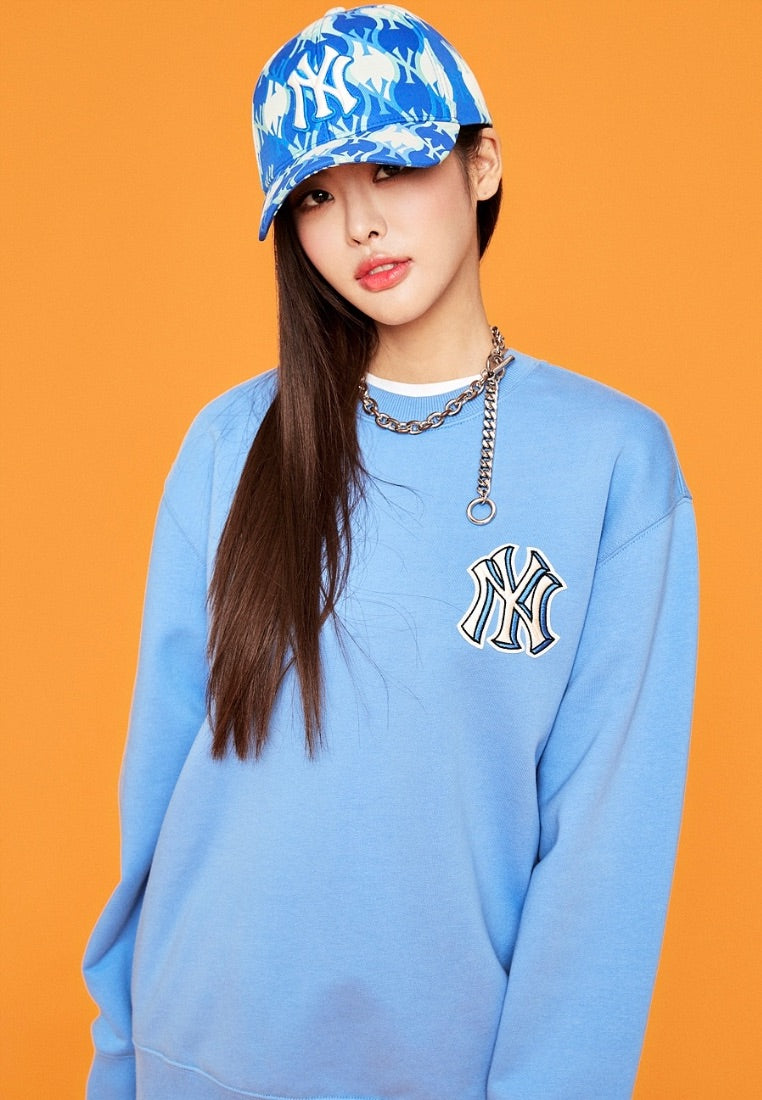 Argyle MONOGRAM Structured Ball Cap NEW YORK YANKEES cobalt blue