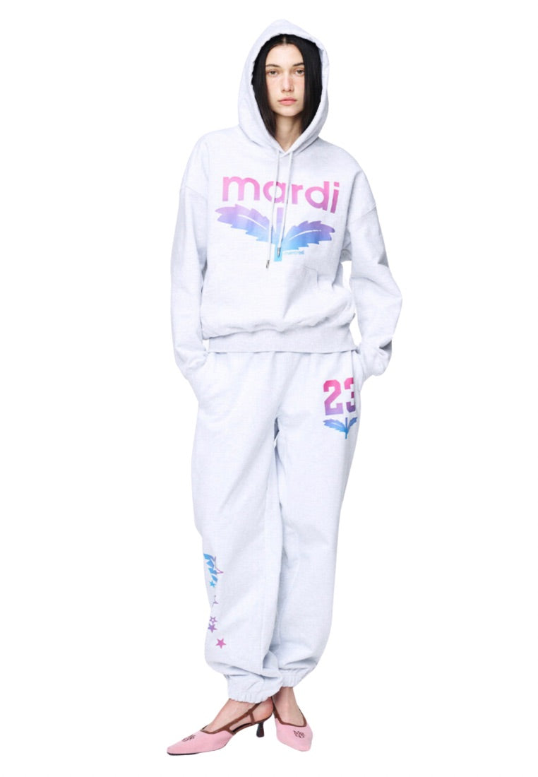 Hoody Bloom Mardi Gradation Heather Purple