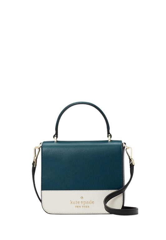 Staci Square Crossbody Peacock Sapphire Multi