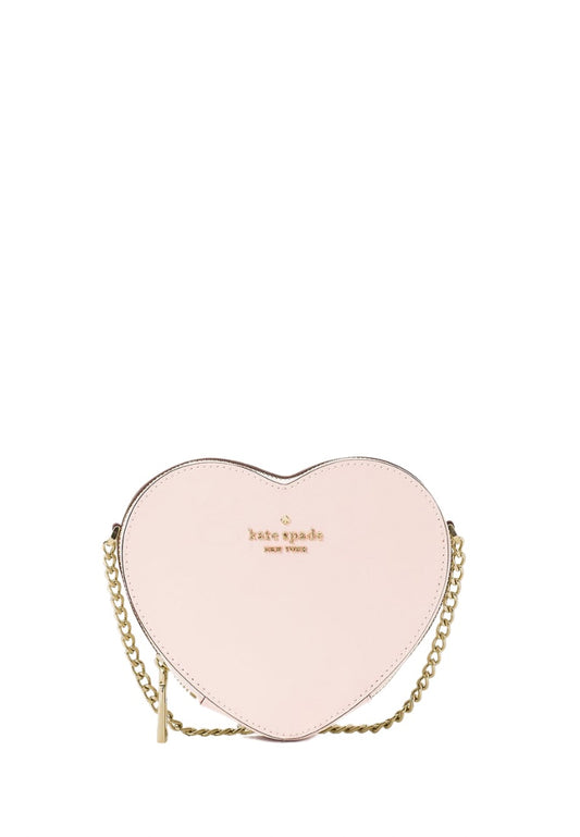 Love Shack Mini Heart Crossbody Purse Light Rosebud