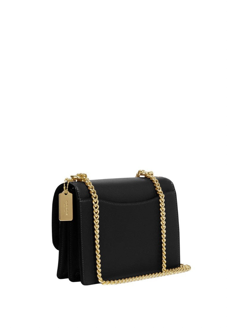 Klare Crossbody Bag In Micro Signature Canvas Khaki Black