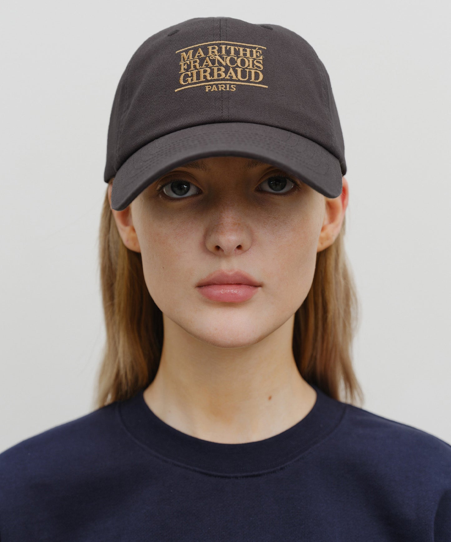 Small Classic Logo Cap Charcoal