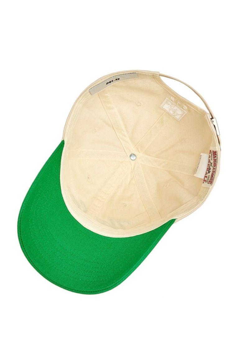 Cursive Color Block Unstructured Ball Cap NEW YORK YANKEES Green