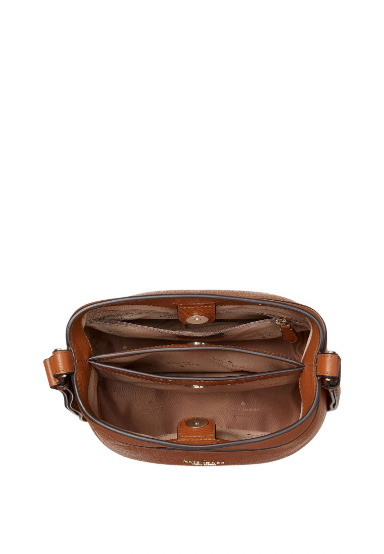 Leila Small Bucket Bag Warm Gingerbread