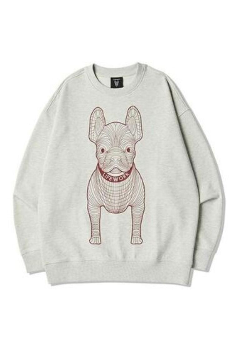 Big Radog Sweatshirt Oatmeal