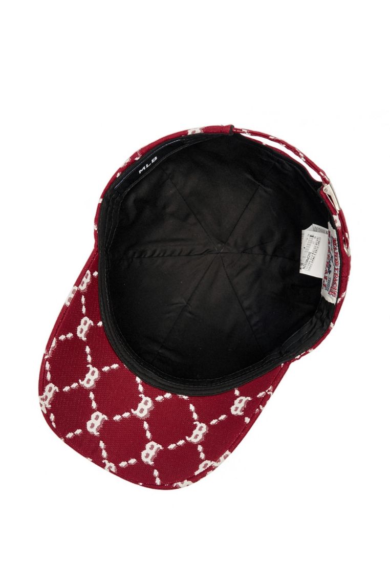 Dia Monogram Structured Ball Cap BOSTON RED SOX wine