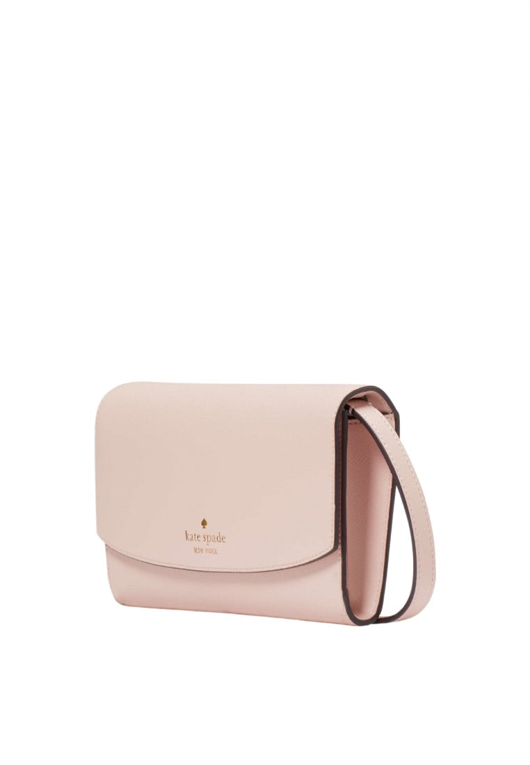 Dana Small Flap Crossbody Rose Smoke