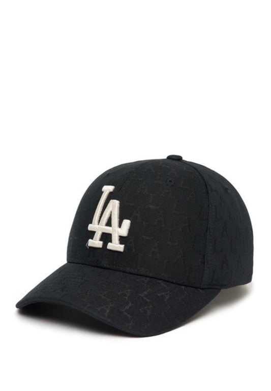 Classic MONOGRAM Jacquard Ball Cap LA DODGERS black