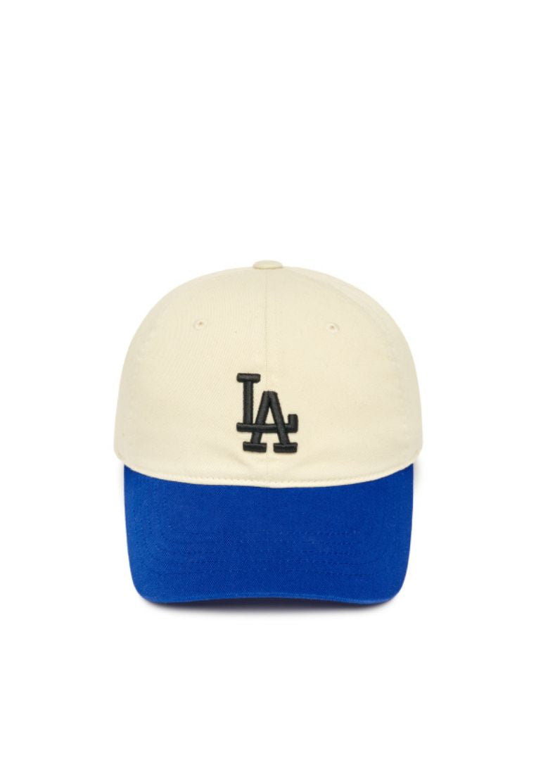 Basic Color Block Unstructured Ball Cap Los Angeles Dodgers cobalt blue