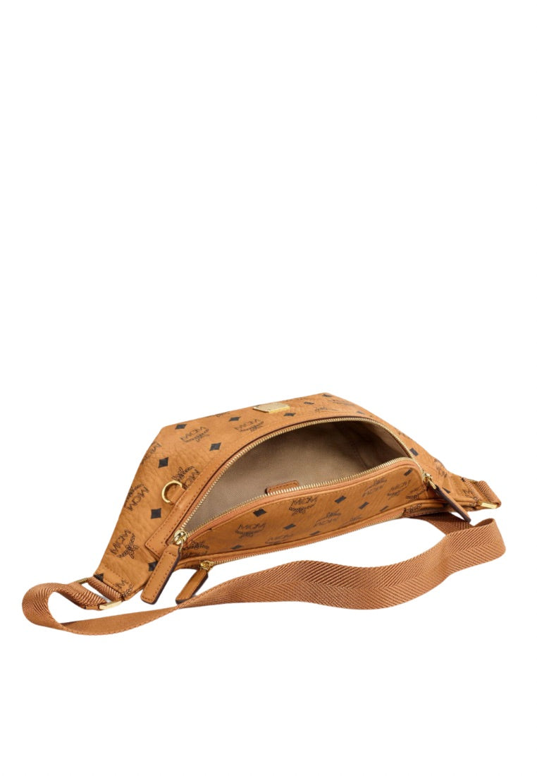 Medium Fursten Belt Bag in Visetos Cognac