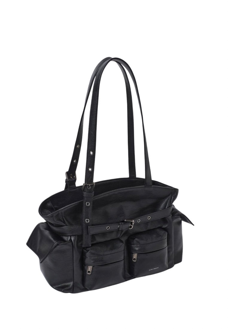 Pocket Corset Bag M Nappa Black