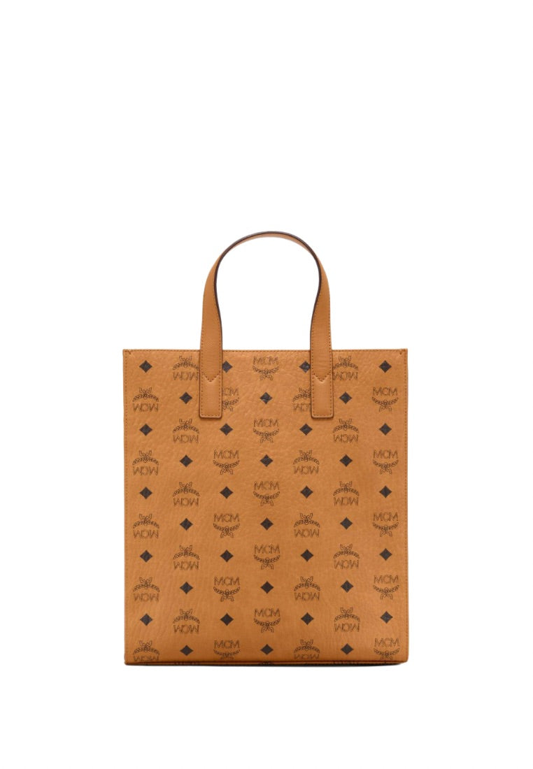 Medium Aren Tote in Visetos Cognac