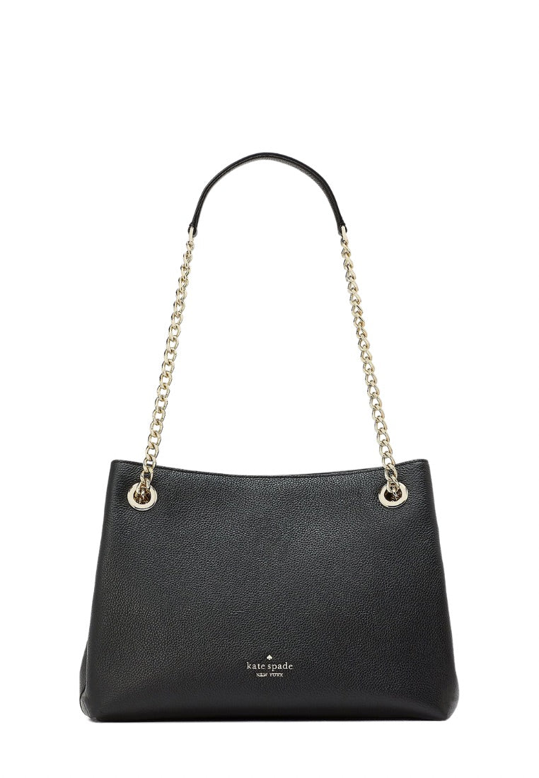 Halle Chain Shoulder Bag Black