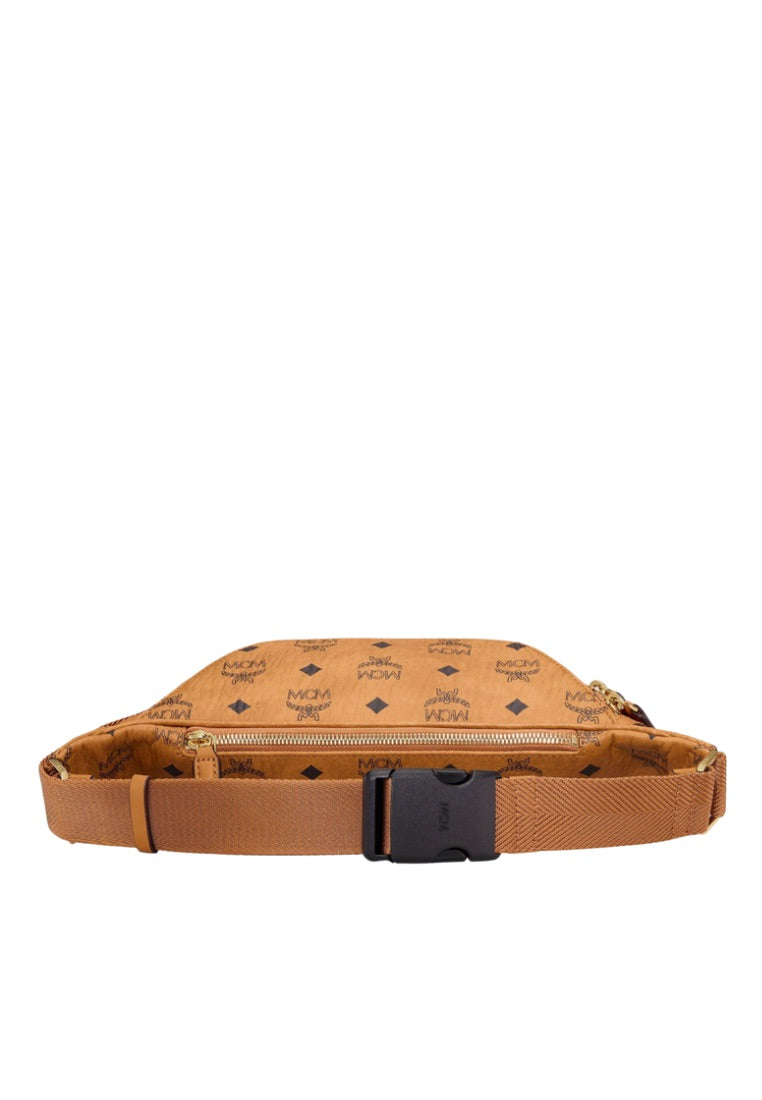 Medium Fursten Belt Bag in Visetos Cognac