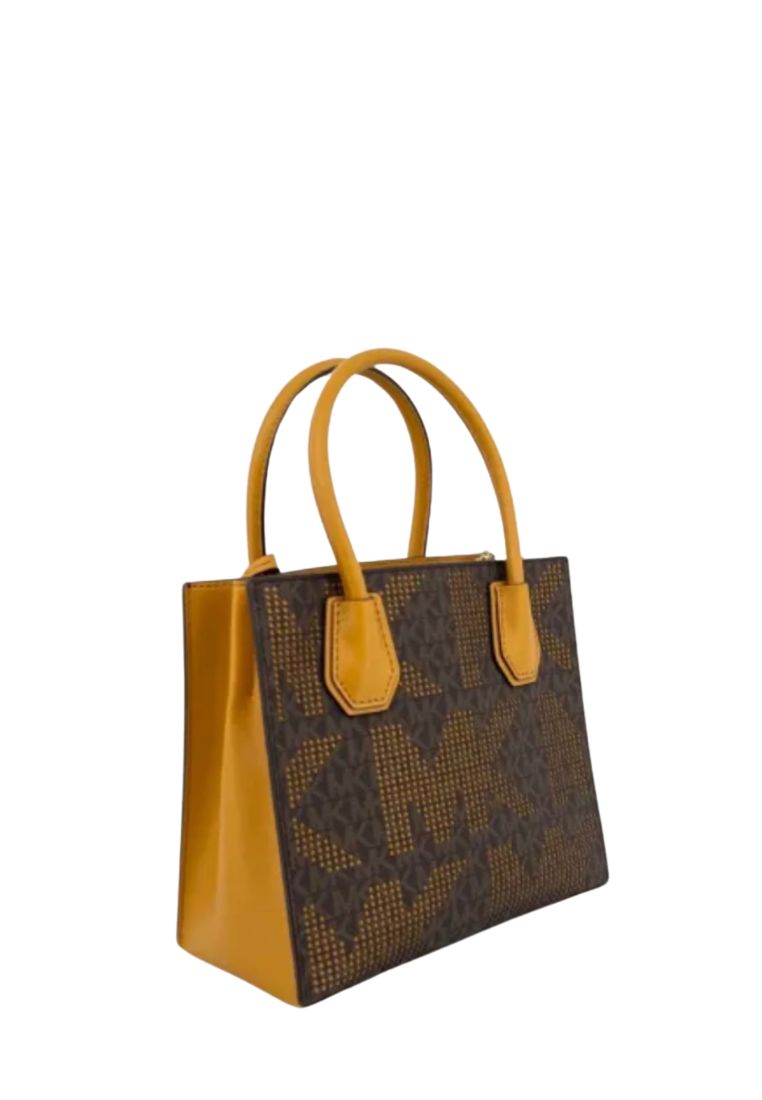 Mercer Medium Messenger in Signature Marigold
