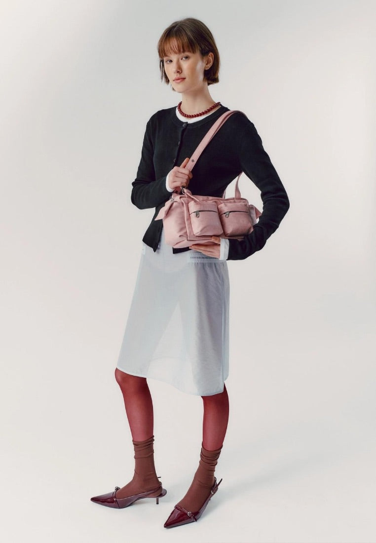 Pocket Utility Bag M Brushed Pink