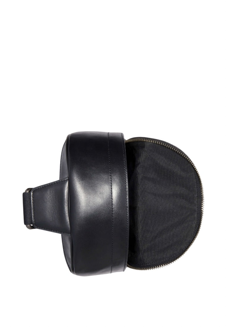 West Pack In Signature Canvas Charcoal Black