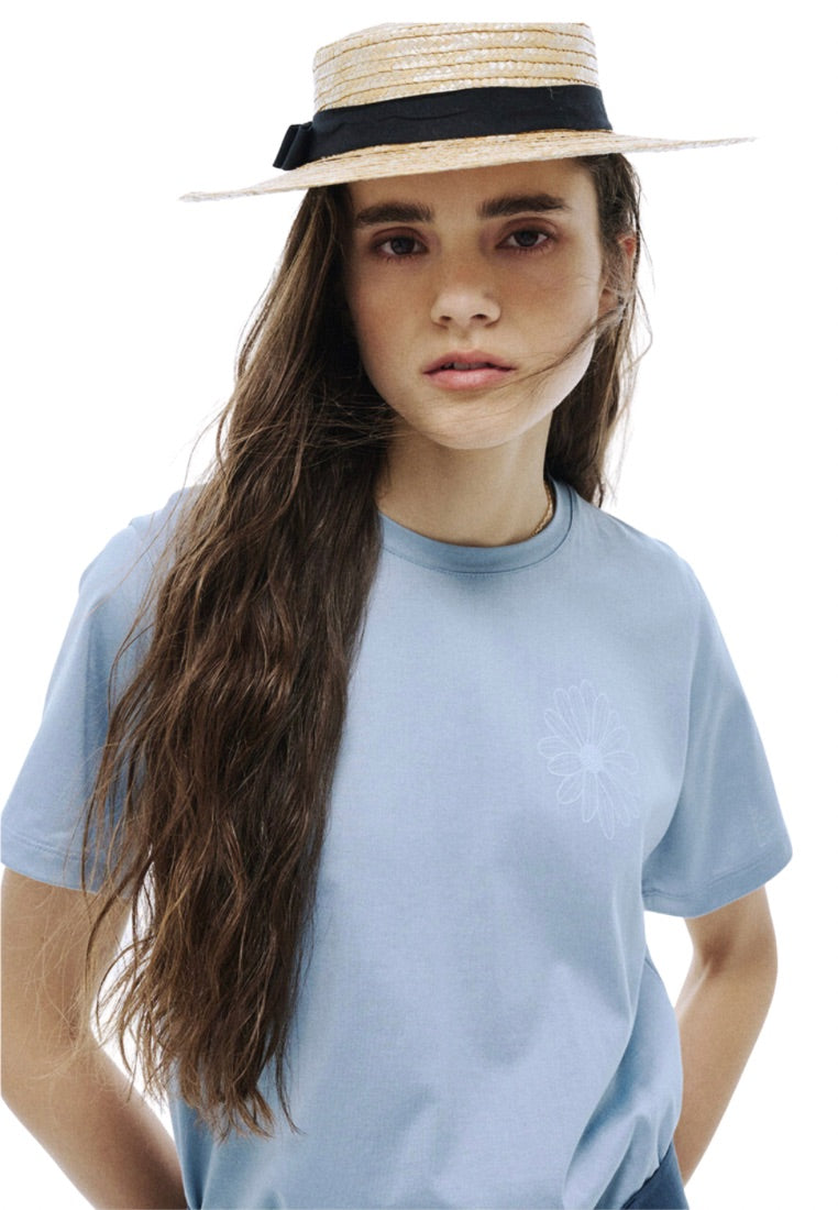 Premium Supima TShirt Essential Sky Blue