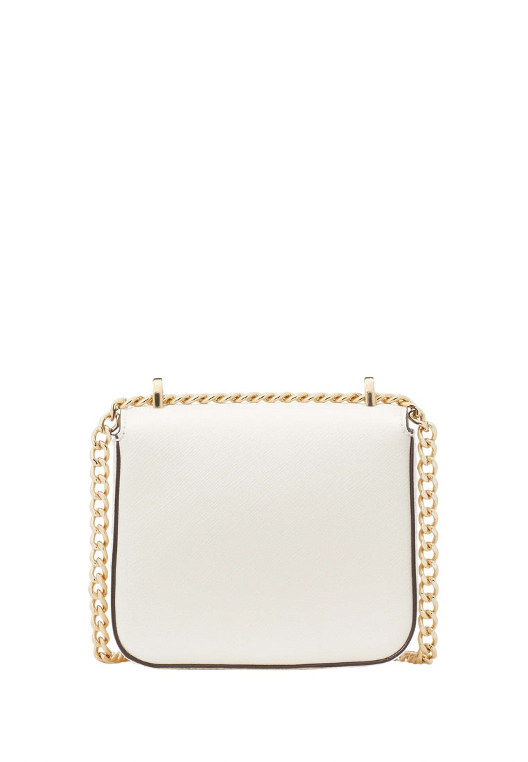 Heart Hardware Micro Flap Crossbody Meringue Multi