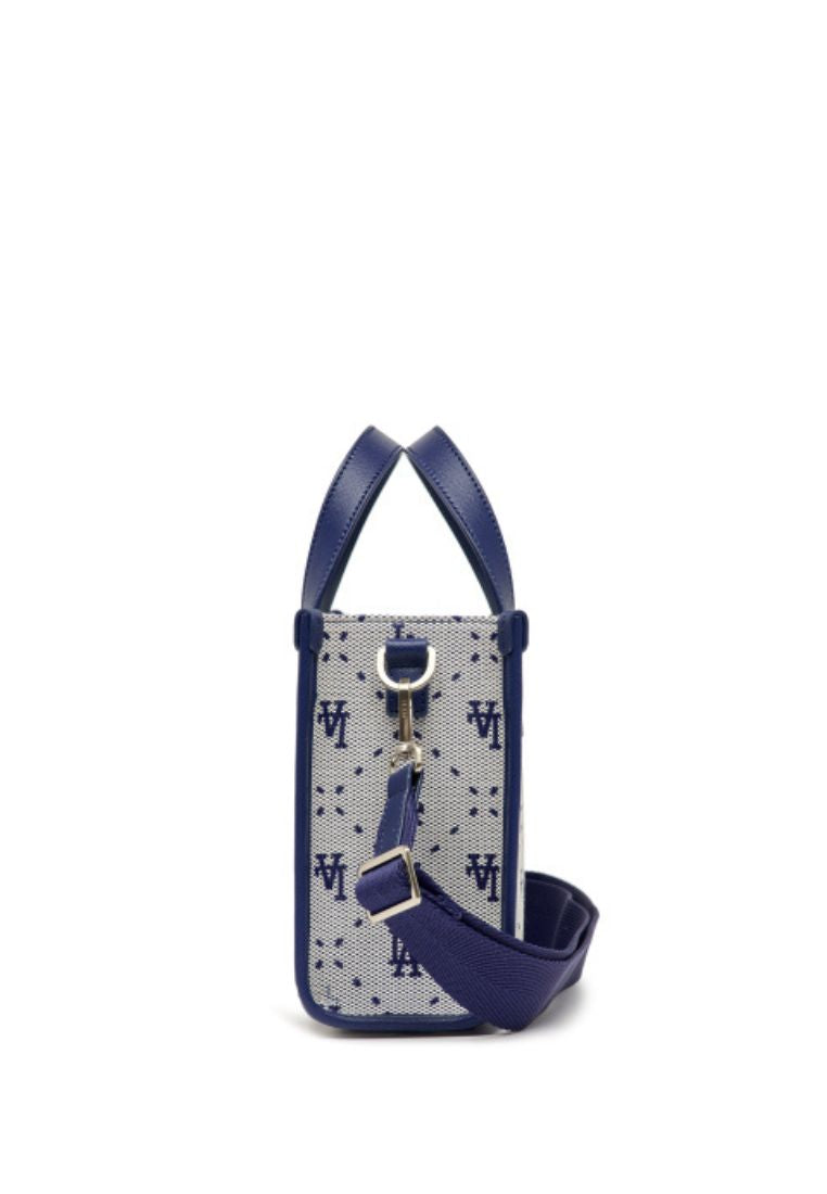 Big Dia MONOGRAM Jacquard S-Tote Bag LA DODGERS Navy
