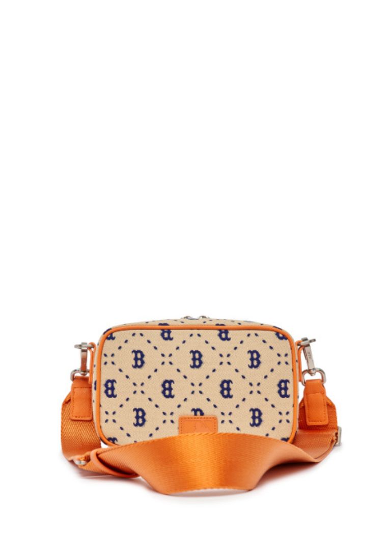 Dia Monogram Jacquard Mini Crossbag BOSTON RED SOX Light Sand