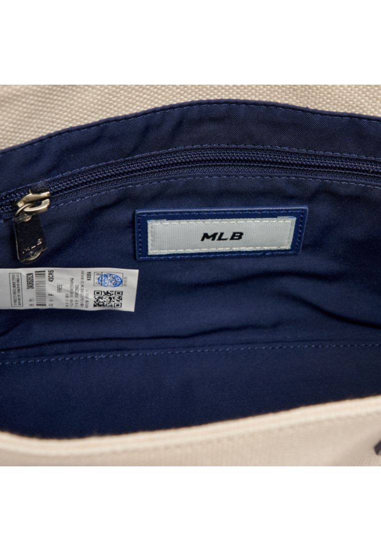 Basic Big Logo Canvas S-Tote Bag Boston Red Sox Cream