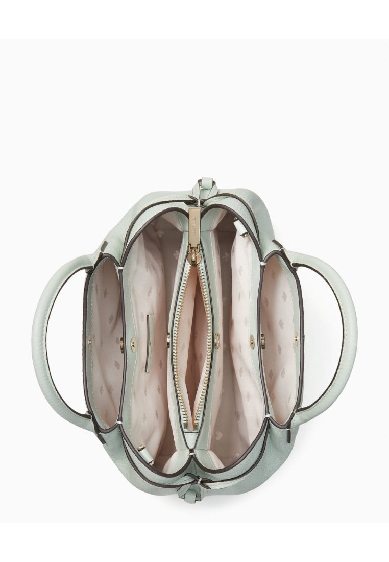 Dumpling Small Satchel Crystal Blue