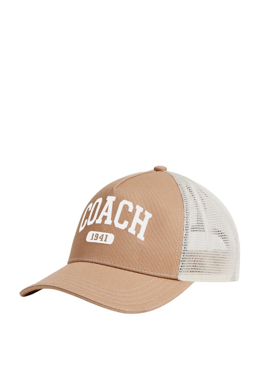 Coach 1941 Embroidered Trucker Hat Light Saddle XS/S