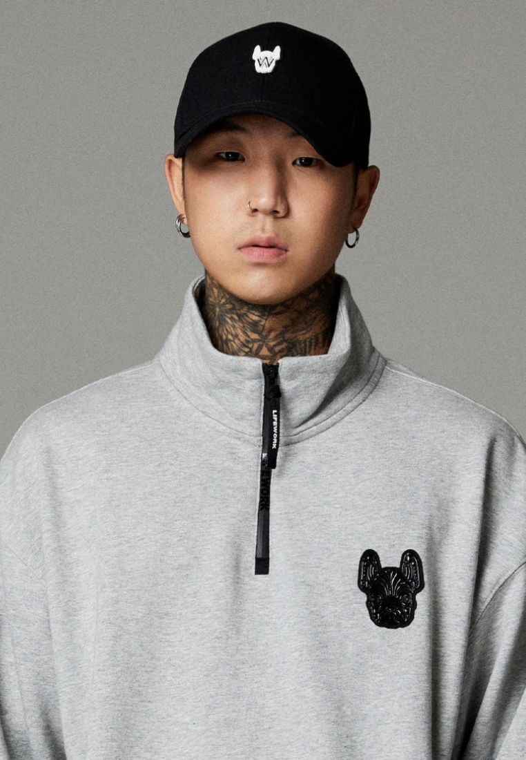 Basic Wappen Hard Ball Cap Black