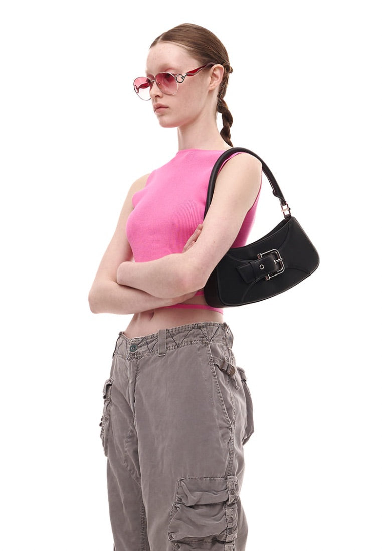 Belted Brocle - Black