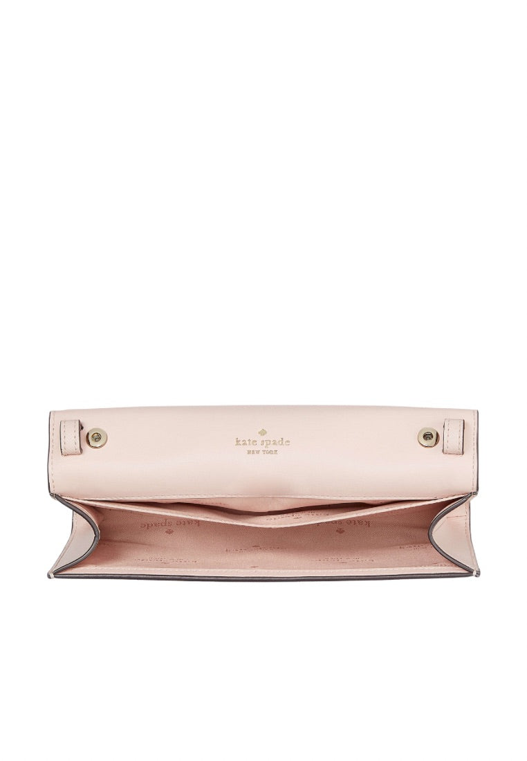 Dana Small Flap Crossbody Rose Smoke