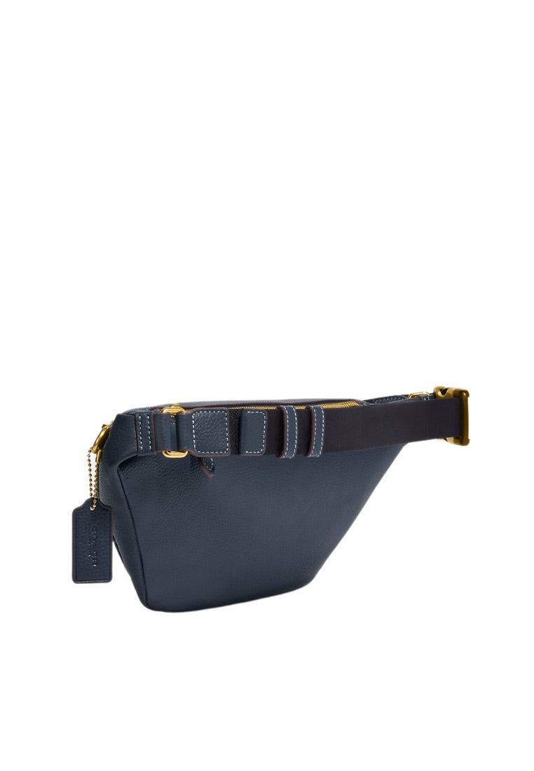Warren Belt Bag In Signature Chambray Denim