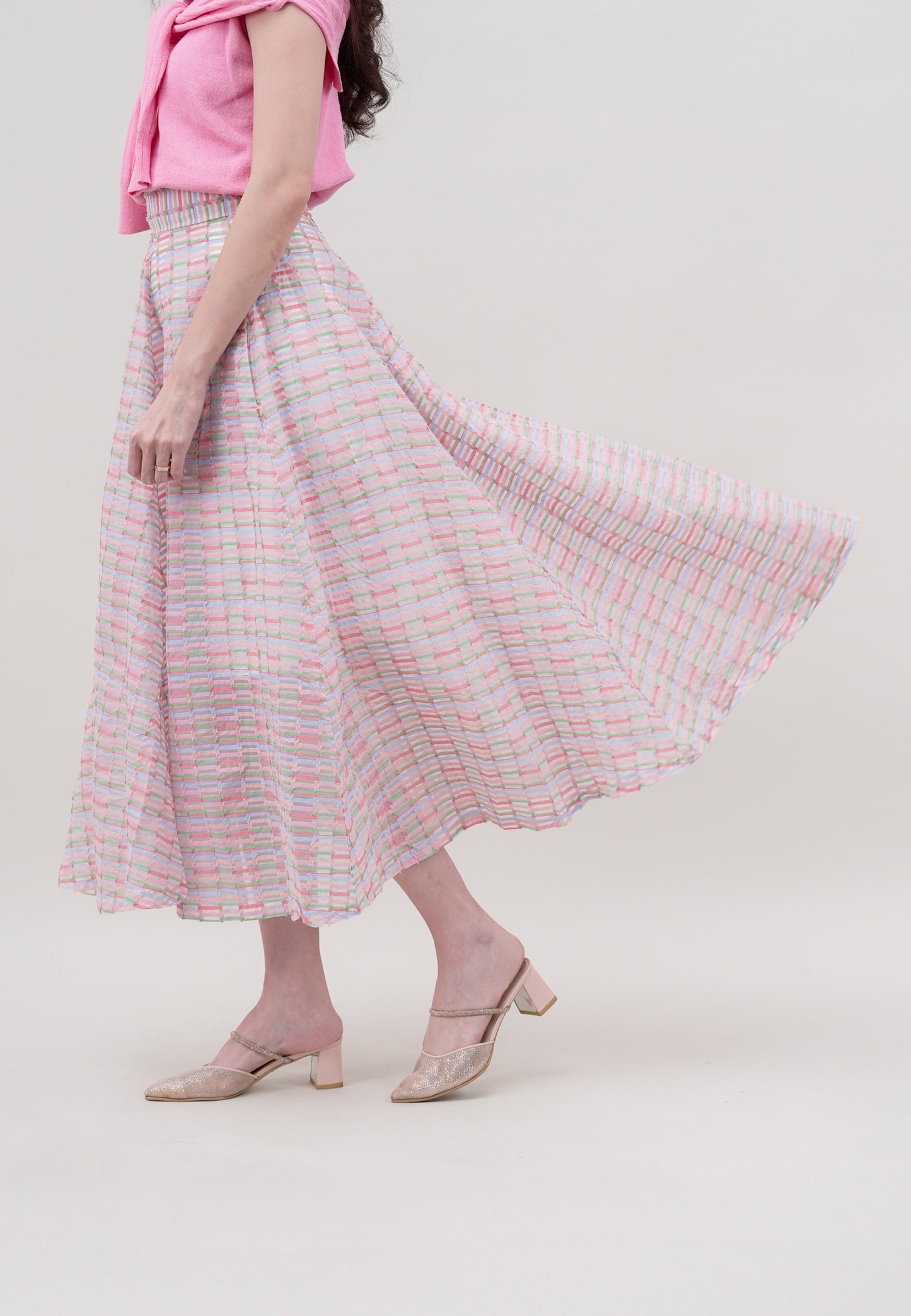 Flare Skirt Organza
