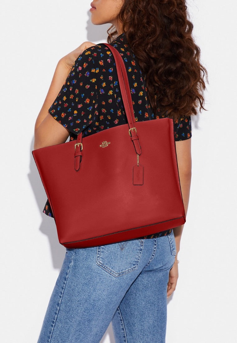 Mollie Tote Red Apple
