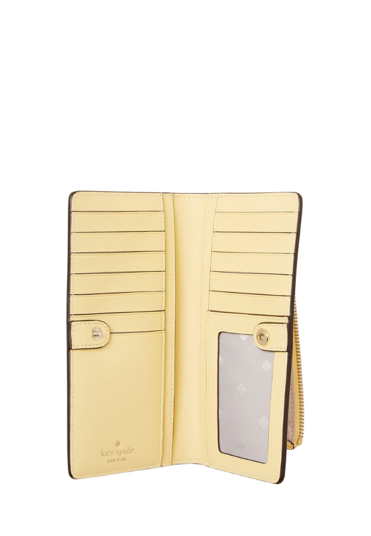 Dana Large Slim Bifold Wallet Butter