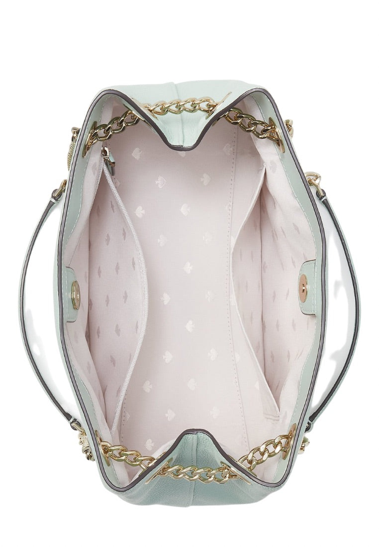 Halle Chain Shoulder Bag Seawater