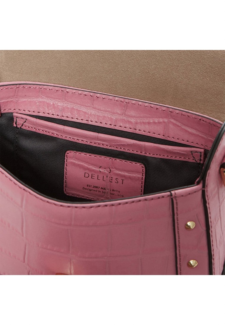 Vollutino Bag XS Croco Pink