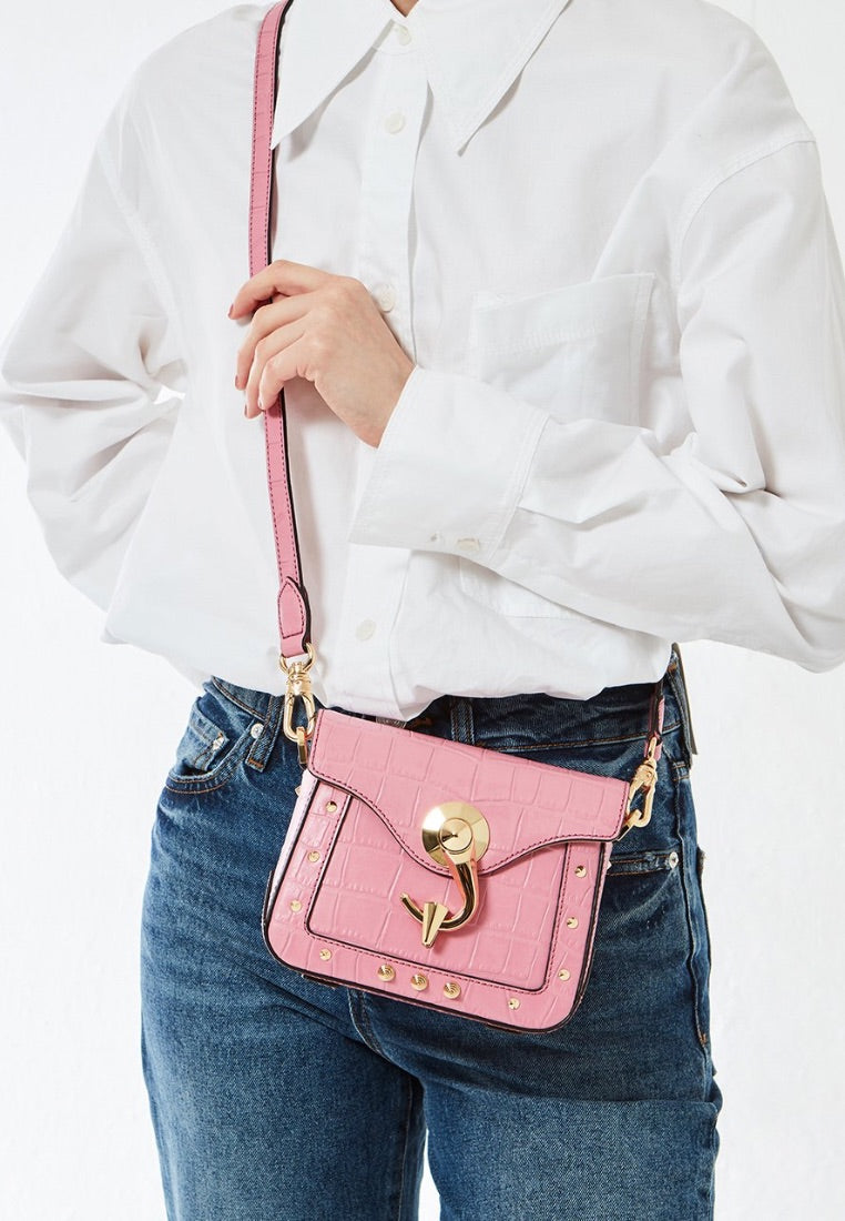 Vollutino Bag XS Croco Pink