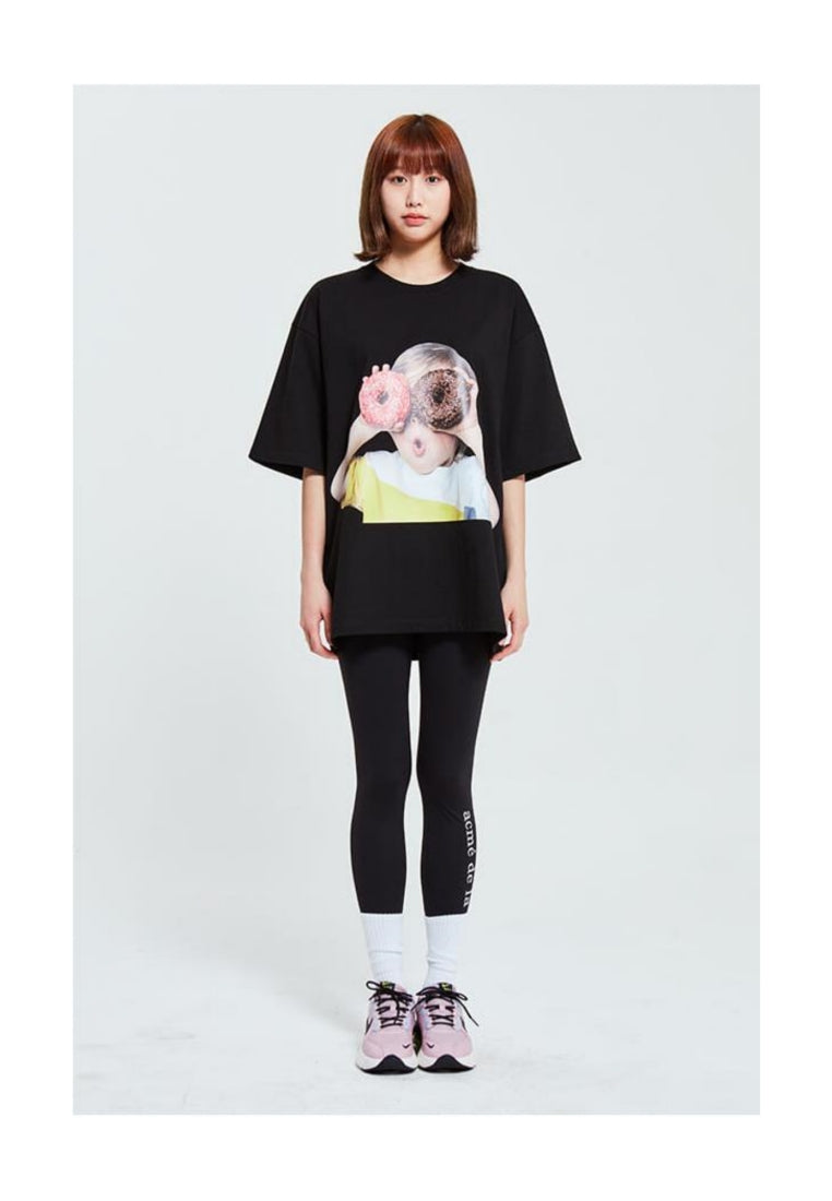T-Shirt Black Donut 1