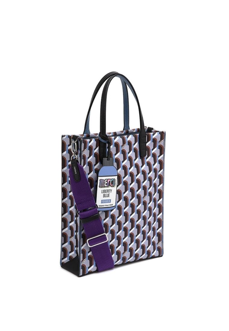 Cabas Monogram Tote Sky Blue_M