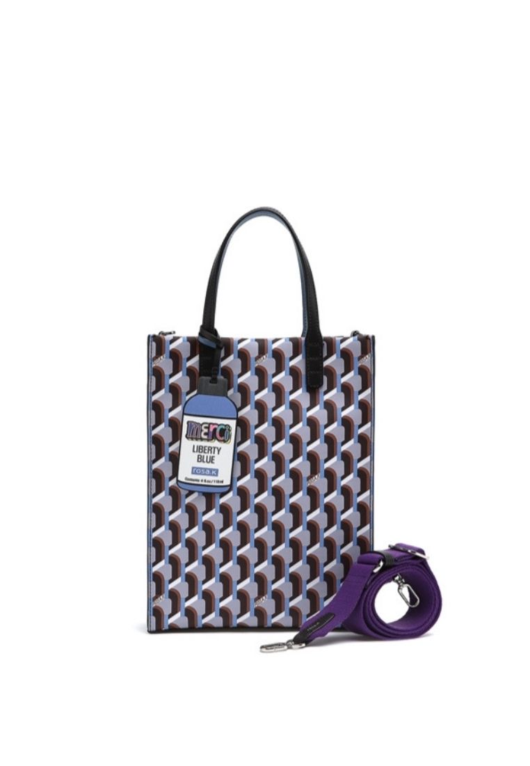 Cabas Monogram Tote Sky Blue_M