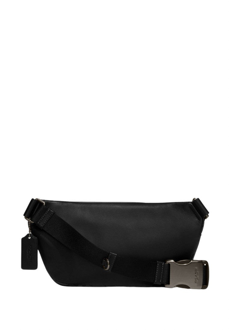 Elias Belt Bag In Signature Canvas Charcoal