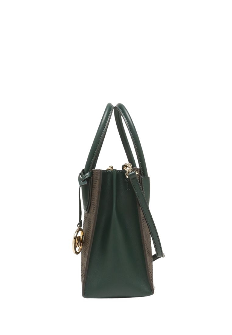 Mercer Medium Messenger in Signature Racing Green