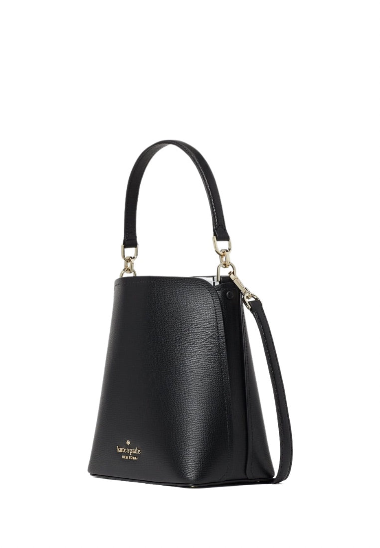 Darcy Small Bucket Bag Black
