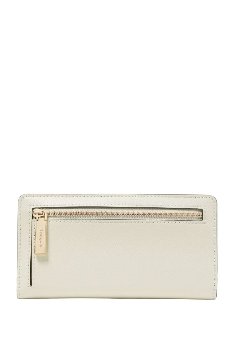 Madison Large Slim Bifold Wallet Meringue