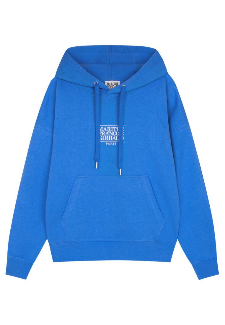 New Classic Logo Hoodie Blue