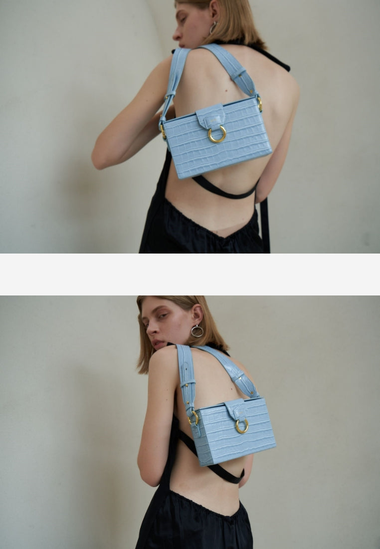 Grace Box Bag - Ice Croc