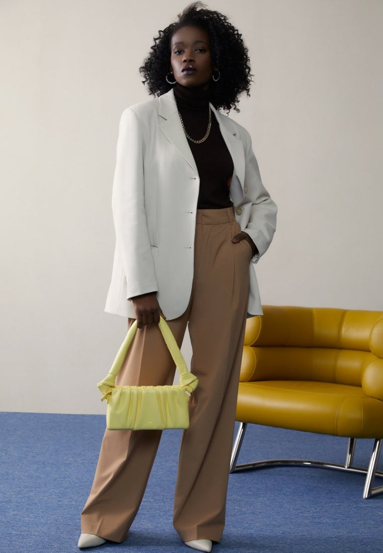 Mila Shoulder Bag - Yellow